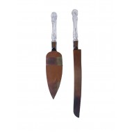 Set spatula si cutit pentru de prajituri, 30 cm, 423COF Set spatula si cutit pentru de prajituri, 30 cm, 423COF
