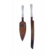 Set spatula si cutit pentru de prajituri, 30 cm, 423COF