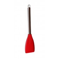 Spatula din metal cu silicon, Rosu, 30 cm, 322COF