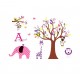 Sticker decorativ, Animale, 160 cm, 736STK Sticker decorativ, Animale, 160 cm, 736STK