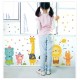 Sticker decorativ, Animalute, 126 cm, 804STK