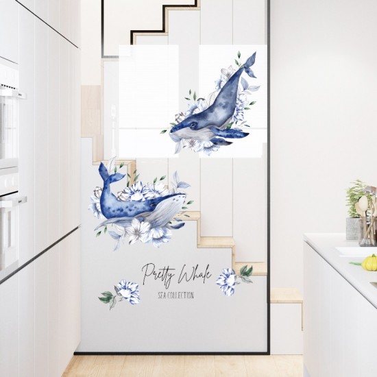 Sticker decorativ, Balene, 115 cm, 748STK