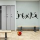Sticker decorativ, Baschetbalisti, 126 cm, 811STK