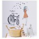 Sticker decorativ, Bicicleta, Better days, 95 cm, 708STK