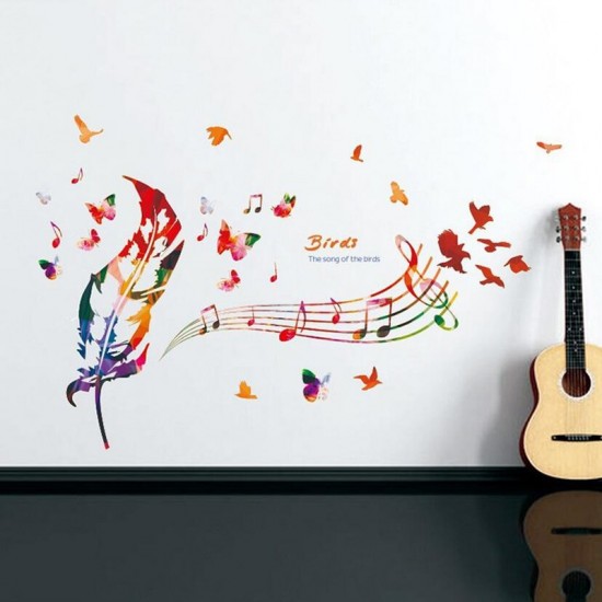 Sticker decorativ, Birds, 119 cm, 718STK Sticker decorativ, Birds, 119 cm, 718STK