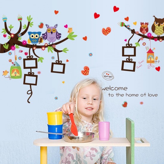 Sticker decorativ, Bufnite 150 cm, 745STK Sticker decorativ, Bufnite 150 cm, 745STK