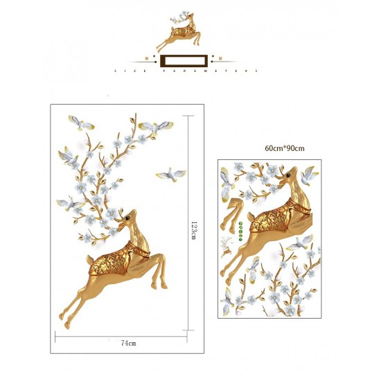 Sticker decorativ, Caprioara, 123 cm, 761STK Sticker decorativ, Caprioara, 123 cm, 761STK