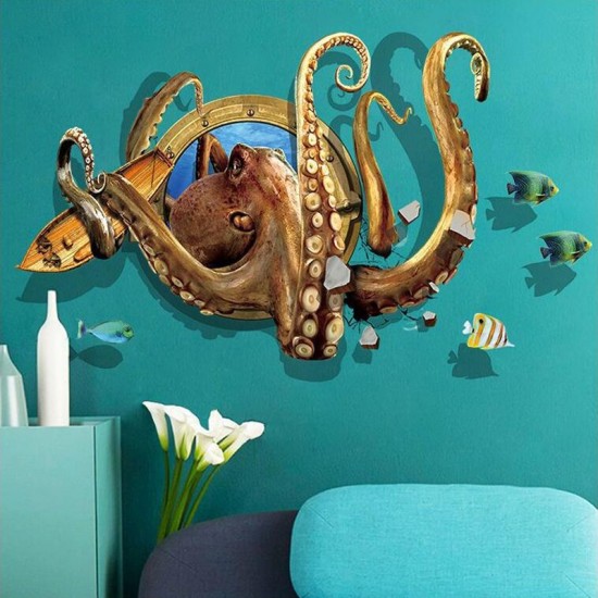 Sticker decorativ, Caracatita, 110 cm, 778STK