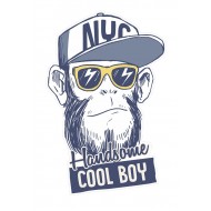 Sticker decorativ, Cool Boy, 70 cm, 1074STK
