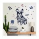Sticker decorativ, Cool Dog, Old school, 77 cm, 726STK