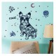 Sticker decorativ, Cool Dog, Old school, 77 cm, 726STK