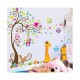 Sticker decorativ, Copacul cu animale, 180 cm, 754STK Sticker decorativ, Copacul cu animale, 180 cm, 754STK