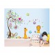 Sticker decorativ, Copacul cu animale, 180 cm, 754STK Sticker decorativ, Copacul cu animale, 180 cm, 754STK