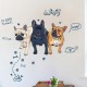 Sticker decorativ, Dog, Woof, 125 cm, 771STK Sticker decorativ, Dog, Woof, 125 cm, 771STK