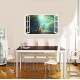 Sticker decorativ, Fereastra 3D, Cascada, 85 cm, 616STK