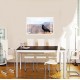 Sticker decorativ, Fereastra 3D, Corb, 85 cm, 691STK