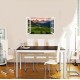 Sticker decorativ, Fereastra 3D, Dolomiti Italia, 85 cm, 676STK