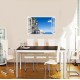 Sticker decorativ, Fereastra 3D, Insula Zakynthos, 85 cm, 675STK
