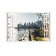 Sticker decorativ, Fereastra 3D, New York, 85 cm, 689STK