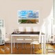 Sticker decorativ, Fereastra 3D, Nori, 85 cm, 623STK