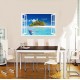 Sticker decorativ, Fereastra 3D, Ocean, 85 cm, 561STK