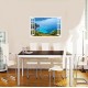 Sticker decorativ, Fereastra 3D, Ocean, 85 cm, 665STK