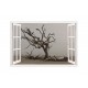 Sticker decorativ, Fereastra 3D, Pom, 85 cm, 627STK