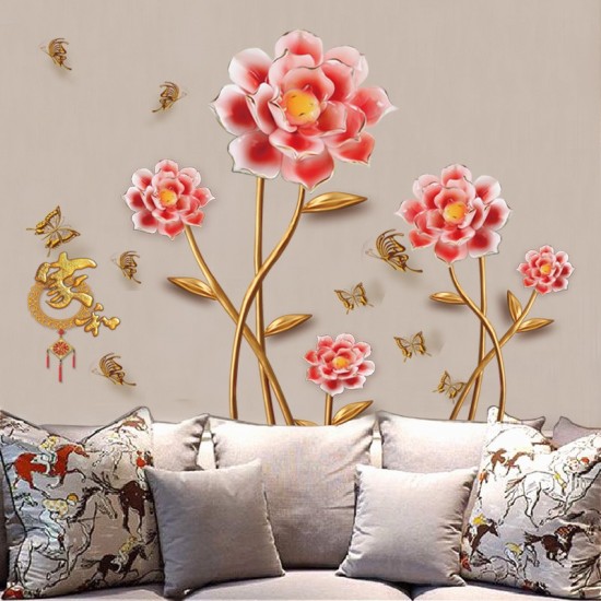 Sticker decorativ, Flori, 145 cm, 756STK Sticker decorativ, Flori, 145 cm, 756STK
