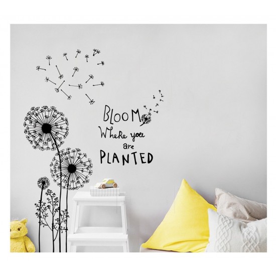 Sticker decorativ, Flori, Bloom, 110 cm, 731STK