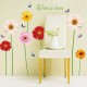 Sticker decorativ, Flori Gerbera, 125 cm, 803STK Sticker decorativ, Flori Gerbera, 125 cm, 803STK