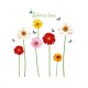 Sticker decorativ, Flori Gerbera, 125 cm, 803STK Sticker decorativ, Flori Gerbera, 125 cm, 803STK