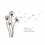 Sticker decorativ, Flori, My Love, 117 cm, 715STK