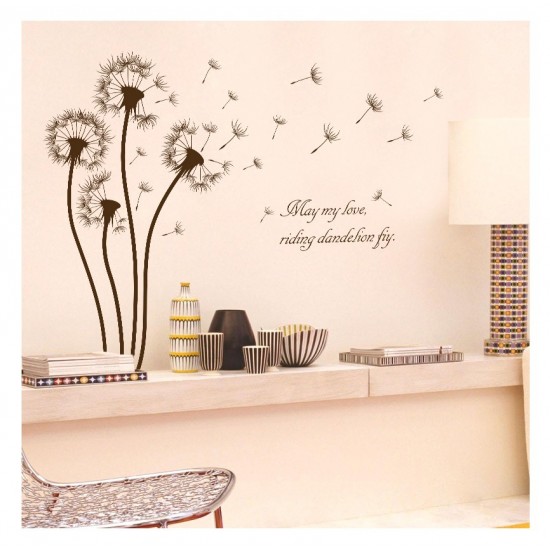 Sticker decorativ, Flori, My Love, 117 cm, 715STK
