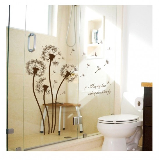 Sticker decorativ, Flori, My Love, 117 cm, 715STK