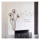 Sticker decorativ, Flori, My Love, 117 cm, 715STK