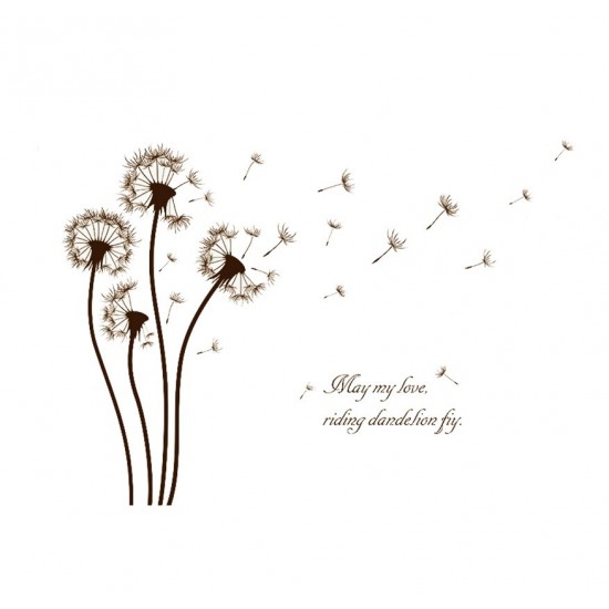 Sticker decorativ, Flori, My Love, 117 cm, 715STK