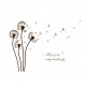 Sticker decorativ, Flori, My Love, 117 cm, 715STK