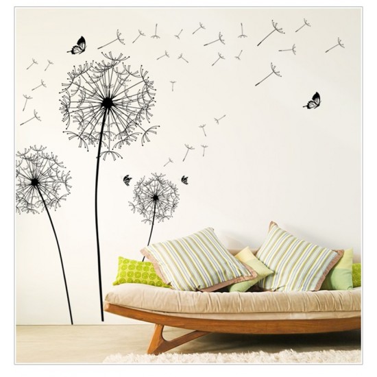Sticker decorativ, Flori Papadie, 135 cm, 767STK