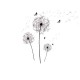 Sticker decorativ, Flori Papadie, 135 cm, 767STK