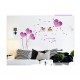Sticker decorativ, Flori mov, 125 cm, 703STK