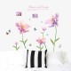 Sticker decorativ, Flori mov, 127 cm, 790STK Sticker decorativ, Flori mov, 127 cm, 790STK