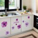 Sticker decorativ, Flori mov, 130 cm, 787STK Sticker decorativ, Flori mov, 130 cm, 787STK