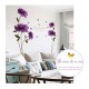 Sticker decorativ, Flori mov, 140 cm, 797STK