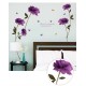 Sticker decorativ, Flori mov, 140 cm, 797STK