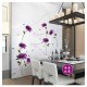 Sticker decorativ, Flori mov, 140 cm, 797STK