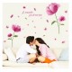Sticker decorativ, Flori mov, 176 cm, 733STK