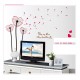 Sticker decorativ, Flori papadie, 120 cm, 808STK