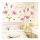 Sticker decorativ, Flori roz, 160 cm, 743STK