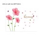 Sticker decorativ, Flori roz, 200 cm, 779STK Sticker decorativ, Flori roz, 200 cm, 779STK