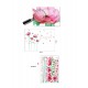 Sticker decorativ, Flori roz, 202 cm, 805STK